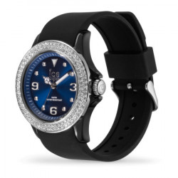Ženski ice watch ice star black deep blue crni elegantno sportski ručni sat sa swarovski kristalima ( 017237 ) - Img 4