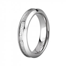 Ženski lotus style steel rings uži staklo prsten od hirurškog Čelika 52 ( ls1429-3/112 )