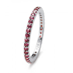 Ženski oliver weber jolie 925ag purple srebrni prsten sa swarovski ljubičastim kristalom ( 63225rm.pur ) - Img 4
