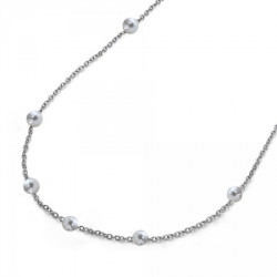 Ženski oliver weber pearling lančić sa belim swarovski perlama ( 12161 ) - Img 4