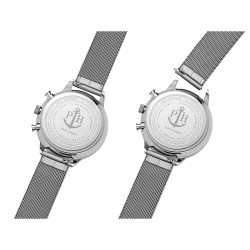Ženski paul hewitt everpulse beli srebrni elegantni ručni sat sa srebrnim pancir kaišem ( ph002814-38/s ) - Img 3