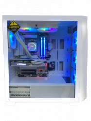 Zeus White Beast Ryzen 7 7700X/DDR5 32GB/M.2 1TB/RTX4060 8GB računar - Img 3