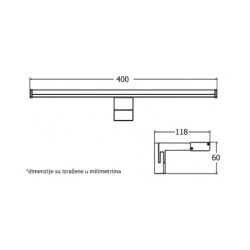 Zidna LED lampa 8W   ( E201002 )-2