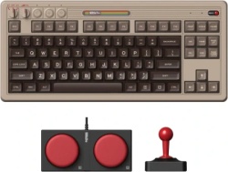 8BitDo Retro 87/mehanička/ Commodore 64 Edition + Dual Super Buttons + Super Stick Bežična tastatura