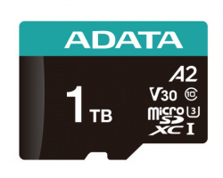 A-data ausdx1tui3v30sa2-ra1 memorijska kartica uhs-i u3 microsdxc 1tb v30s + adapter  - Img 1