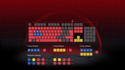 A4Tech bloody illuminate gejmerska tastatura, neon light, US-LAYOUT, black, USB A4-Q135