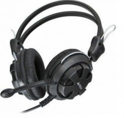 A4Tech gejmerske slusalice sa mikrofonom, 40mm/32ohm, black, 2x3.5mm A4-HS-28-1 - Img 2