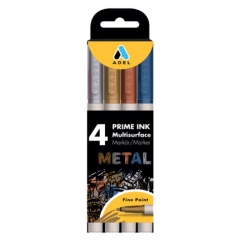 Adeland prime Ink za različite površine metalik 4 kom ( 38660 )