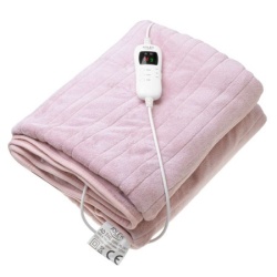 Adler ad7443 električno grejno ćebe sa tajmerom 160x80 roze