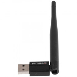 Amiko Wi-Fi mrežna kartica, USB, 2.4 GHz, 150 Mbps - WLN-861 - Img 1