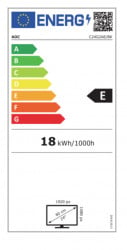 AOC monitor 23.6" C24G2AE/BK VA 1920x1080/165Hz/1ms/2xHDMI/VGA/DP/zvučnici - Img 2
