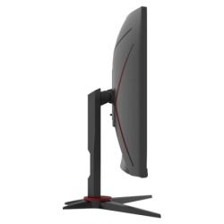 AOC monitor LED C24G2AE gaming curved 165Hz Black-Red ( C24G2AEBK ) -2