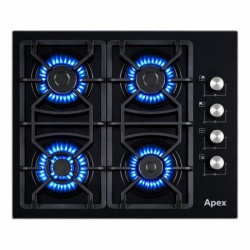 Apex ugradana ploca sa cetiri ringle, staklo, termoelement ( 1630 )