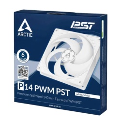 Arctic P14 PWM PST white ACFAN00197A Ventilator kuciste 140mm ( 112-0067 )
