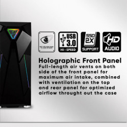 Armaggeddon Tron Holo 5 ATX black kućište ( 4899 ) - Img 4