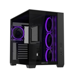 Asus A32 PLUS TG ARGB Midi Tower/ATX/Micro ATX/Mini ITX/bez napajanja/crna Kucište ( 90DC00S0-B19000 )