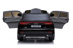 Audi Q8 Licencirani Džip sa kožnim sedištem i mekim gumama - Crni - Img 5