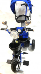 Babyland tricikl sa tendom i ručkom met.Y-TS5548 plavi ( 066819P ) - Img 2