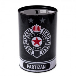 Bank, kasica, metalna, Partizan ( 301344 )