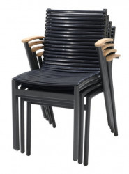 Baštenska stolica Sadbjerg crna ( 3710025 ) - Img 6