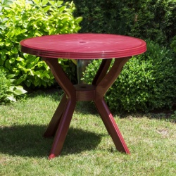 Baštenski sto plastični fi 83cm okrugli ( 14758 )