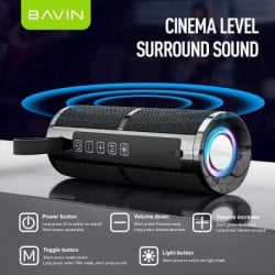 Bavin bluetooth zvučnik 8W crna ( 90501 ) - Img 5