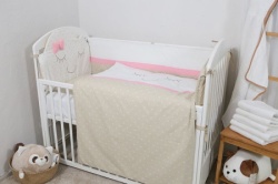Bebi posteljina oblak-roze ( 1920-roze )