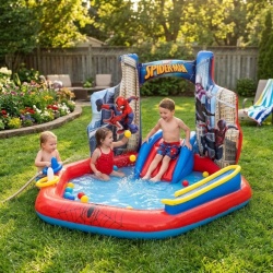 Bestway deciji bazen za igru spiderman 211x206x127 cm ( 14/98793 )