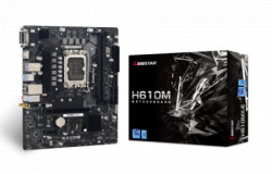 Biostar s1700 H610MX-E 2xDDR4/M.2/HDMI/VGA/DVI matična ploča - Img 1