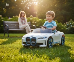 BMW I4 dečiji auto na baterije 2203 beli