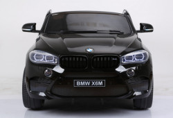 BMW X6 M Licencirani dvosed na akumulator sa kožnim sedištima i mekim gumama - Crni - Img 16