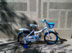 BMX bicikl Blue Flower 16" - belo plavi - Img 4