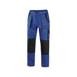Canis Radne pantalone do struka luxy josef plavo-crne vel.58 ( 55138 )