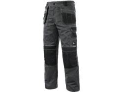 Canis Radne pantalone do struka orion teodor plus sivo-crne vel.56 ( 66293 )