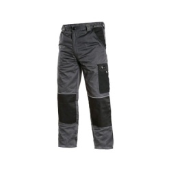 Canis Radne pantalone do struka phoenix cefeus sivo-crne, vel.60 ( 54485 )