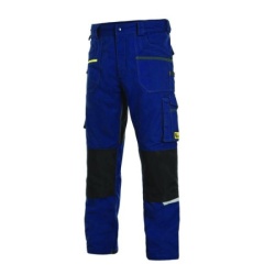 Canis Radne pantalone do struka stretch teget-crne vel.52 ( 55258 )