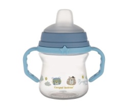 Canpol babies solja bonjour paris 150ml sa silikonskim kljunom (56/612) - blue ( 56/612_blu )