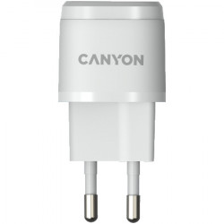 Canyon, PD 20W Input: 100V-240V, output: 1 port charge: USB-C:PD 20W (5V3A9V2.22A12V1.66A) , Eu plug, Over- Voltage , over-heated, over-cu - Img 4
