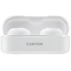 Canyon TWS-1 headset, with microphone, BT V5.0, Bluetrum AB5376A2, battery EarBud 45mAh*2+Charging Case 300mAh, cable length 0.3m, 66*28*24 - Img 1