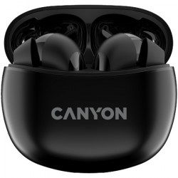 Canyon TWS-5 bluetooth headset, type-C, black ( CNS-TWS5B )  - Img 1