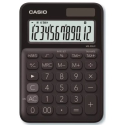 Casio stoni kalkulator 12 mesta ms 20 ( casms20bk )