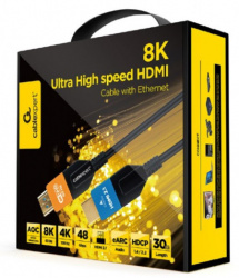 CC-HDMI8K-AOC-30M Gembird Active Optical (AOC) ULTRA High speed HDMI 2.1 8K UHD with Ethernet 30m - Img 2