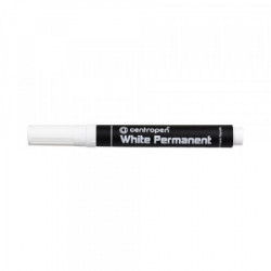 Centropen permanent marker 8586 beli ( A970 )  - Img 1