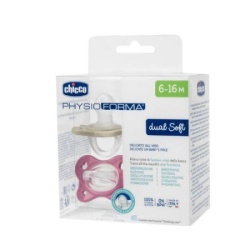 Chicco laža dual soft  pink 6-16m 2kom ( A086827 )-1