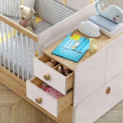 Cilek Natura baby swinging-rasklopivi krevetac (70x115-70x160 cm) ( 20.31.1022.00 )-2