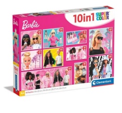 Clementoni puzzle 10 u 1 barbie ( CL20282 )