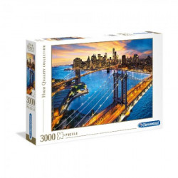 Clementoni puzzle 3000 hqc new york ( CL33546 )