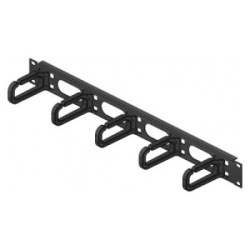 Conteg 19" Prednji ranžirni panel 1U plasticni prsten 40x80mm ( Dp-vp-p5 )