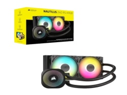 Corsair nautilus 240 argb/240mm/vodeno hladenje/crna  Kuler za CPU ( CW-9060092-WW ) -5
