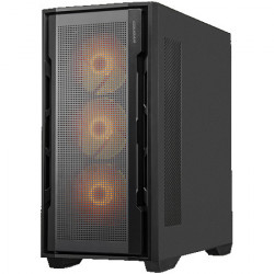 Cougar uniface RGB black PC case mid tower mesh front panel 4 x 120mm ARGB fans kućište ( CGR-5C78B-RGB ) - Img 8